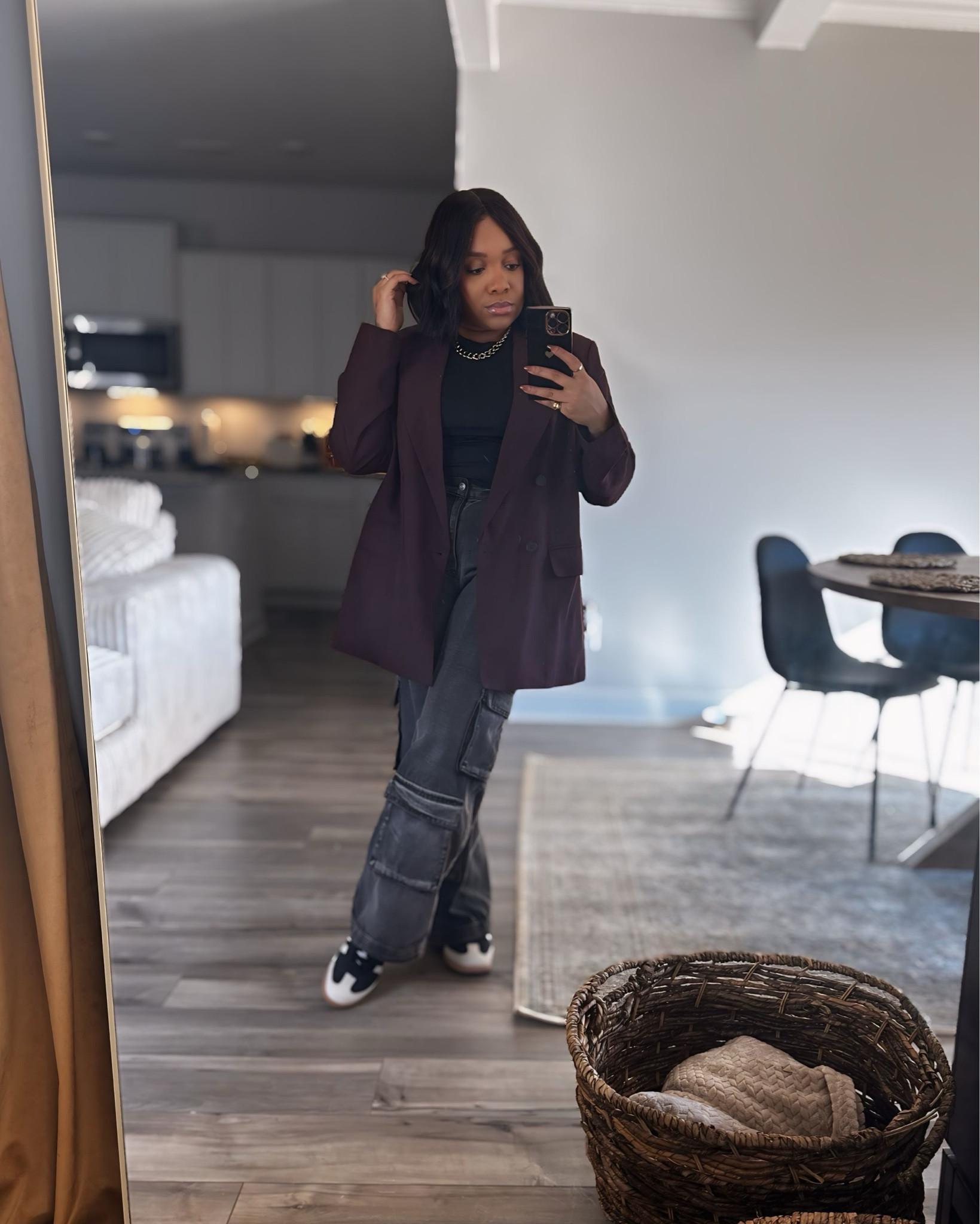 Something about this burgundy/plum color just does it for me 😍

#LTKFindsUnder100 #LTKMidsize #LTKStyleTip