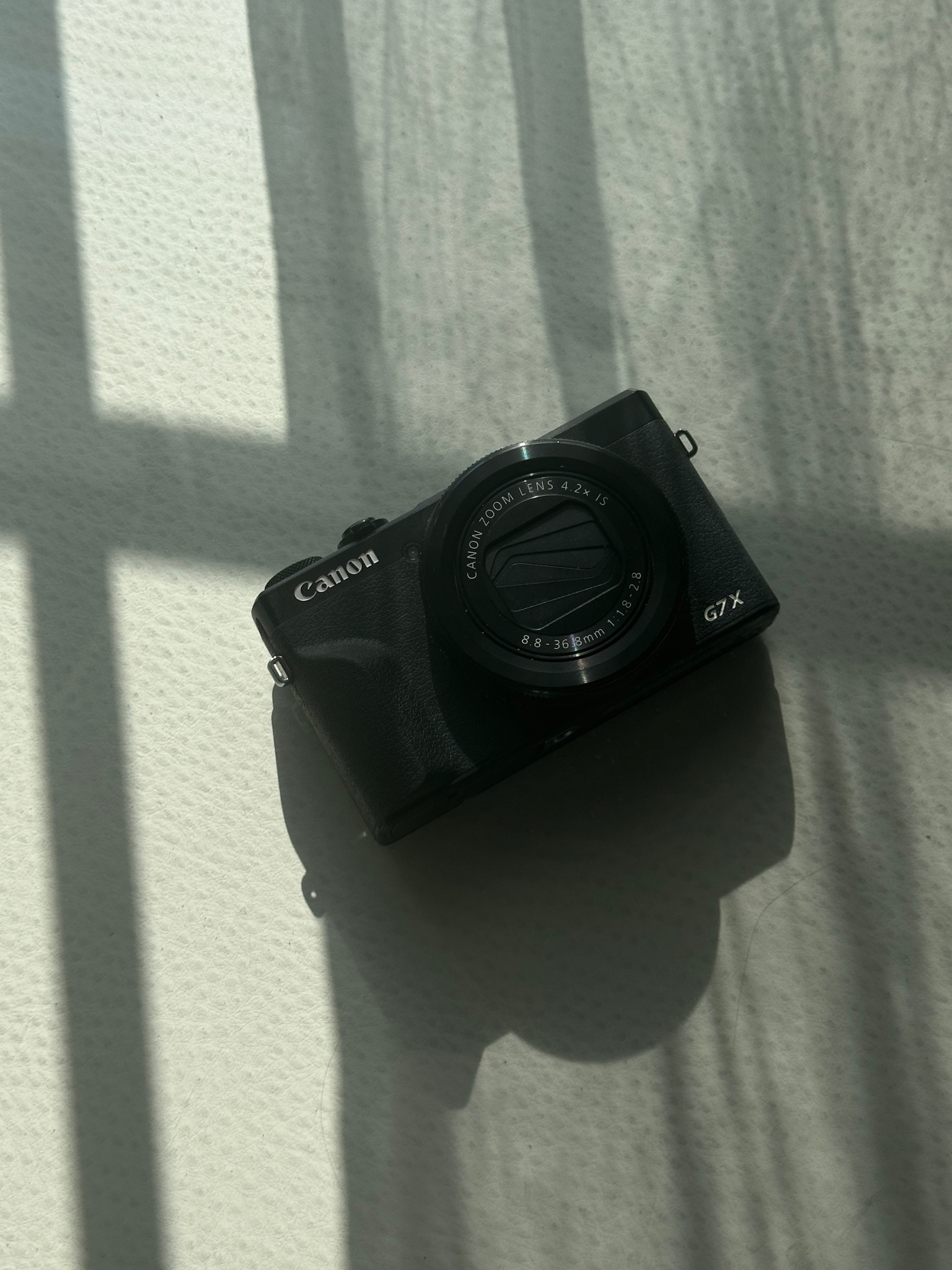 my fav camera :) Canon G7x Mark III digital camera