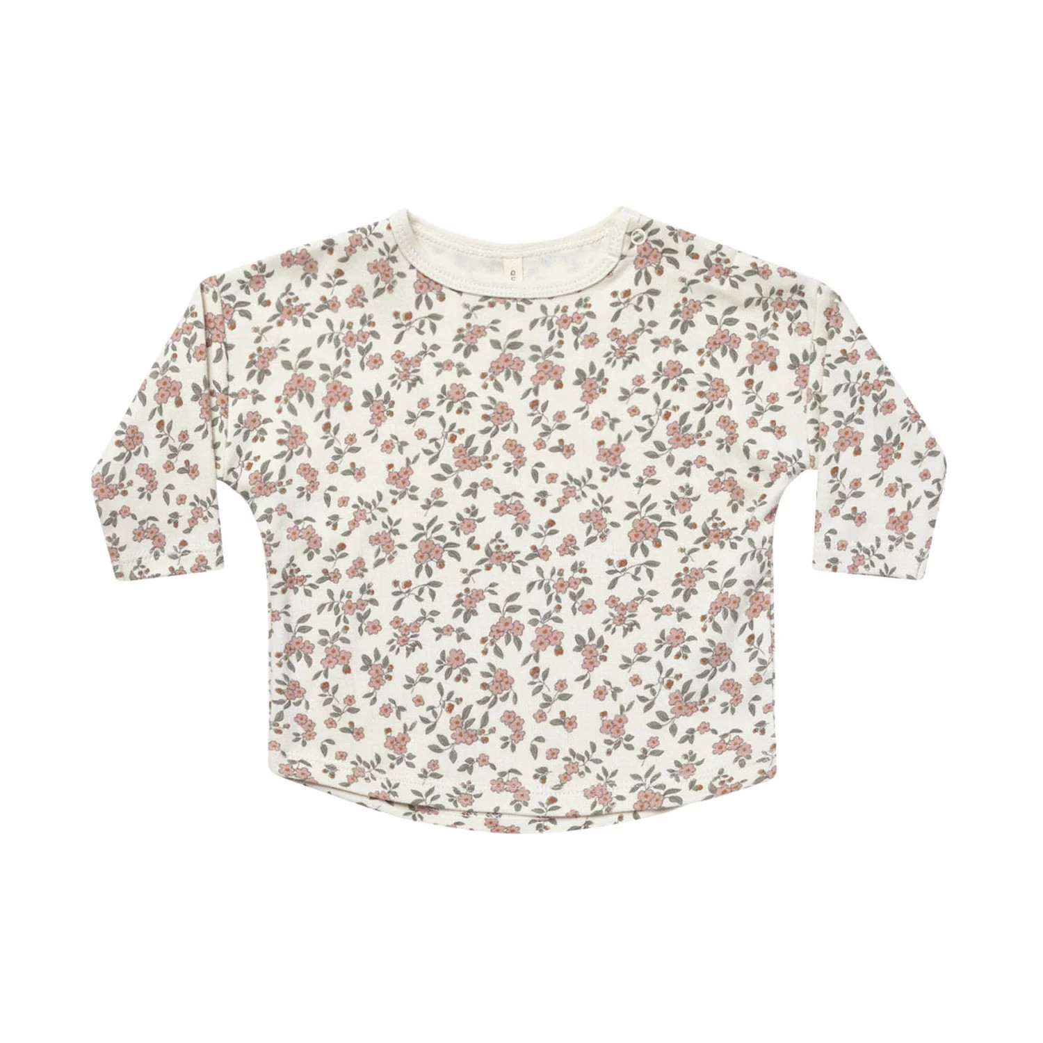 Quincy Mae Long Sleeve Tee - Meadow | The Baby Cubby | The Baby Cubby