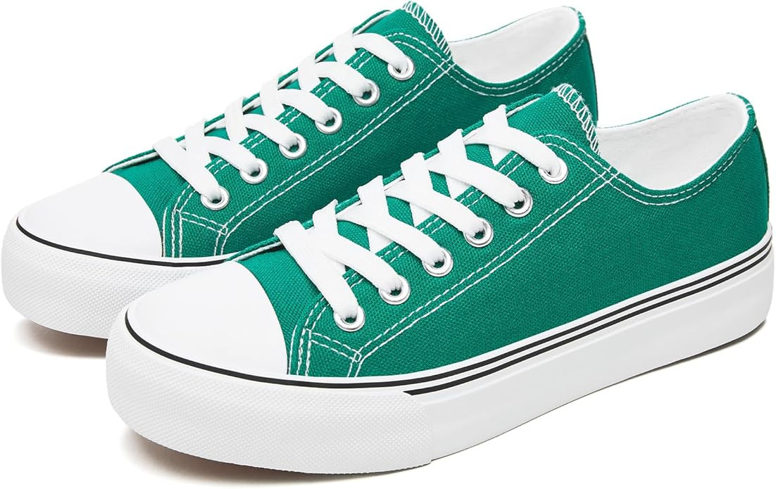 Iarus Womens Canvas Shoes Low top Sneakers for Womens Fashion Casual Shoes Walking Comfortable Sh... | Amazon (US)