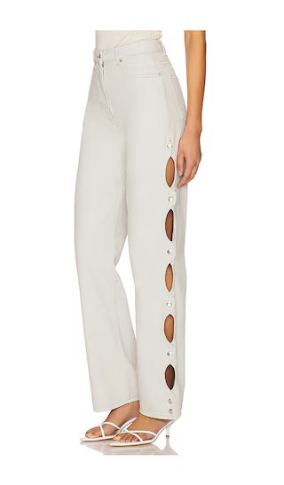 Joce Pant in Dirty White | Revolve Clothing (Global)