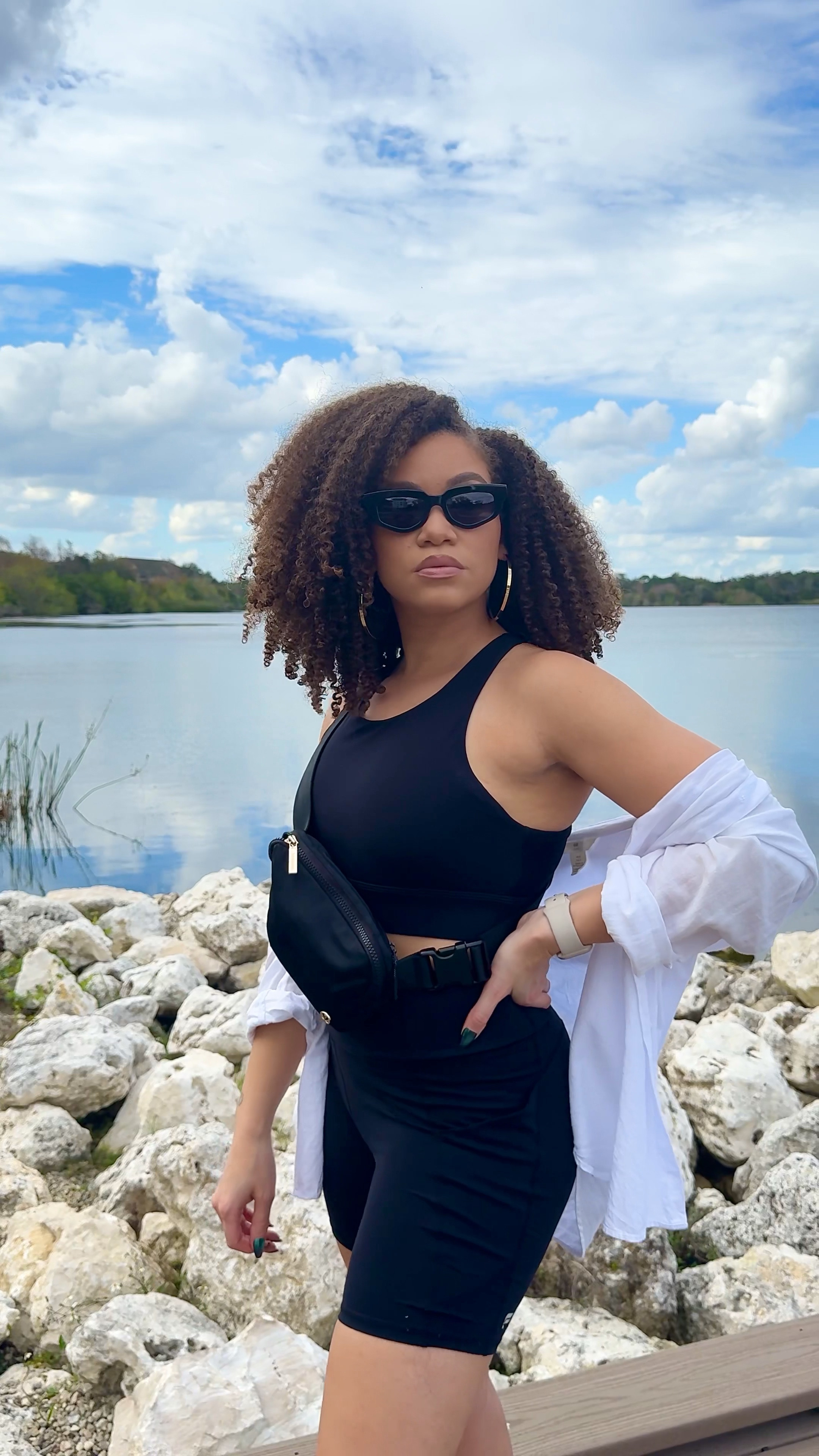 The weather was showing out! This is def my favorite kind of fit to run around in on a nice day

#LTKstyletip #LTKfitness #LTKitbag