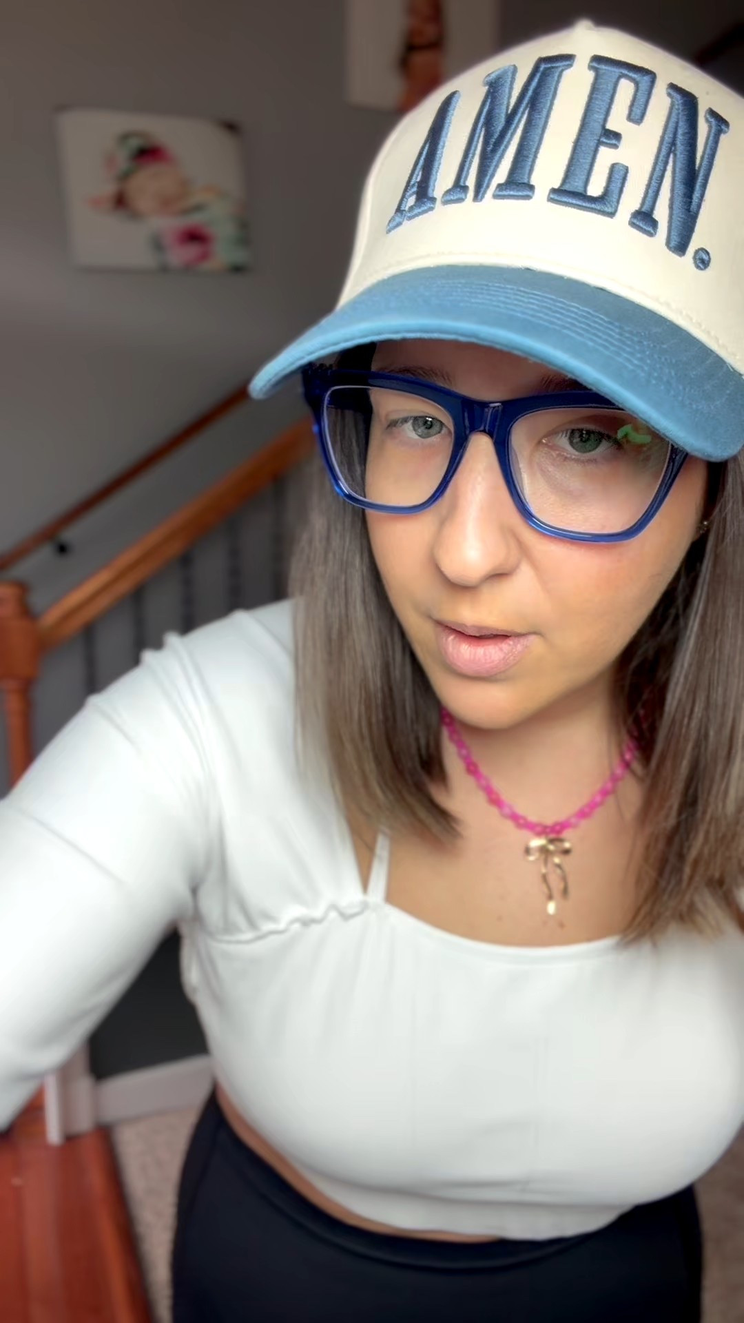 This Amen hat has been my go-to lately 🙌 Easy to throw on for errands, workouts, or busy mom days and it still makes the outfit feel put together. Simple, meaningful, and goes with everything

#LTKootd #LTKmomlife #LTKMidsize