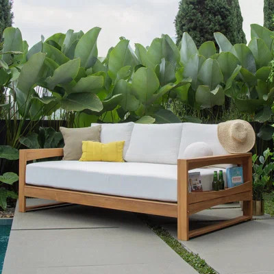 Arfa Teak Outdoor Daybed | Wayfair North America