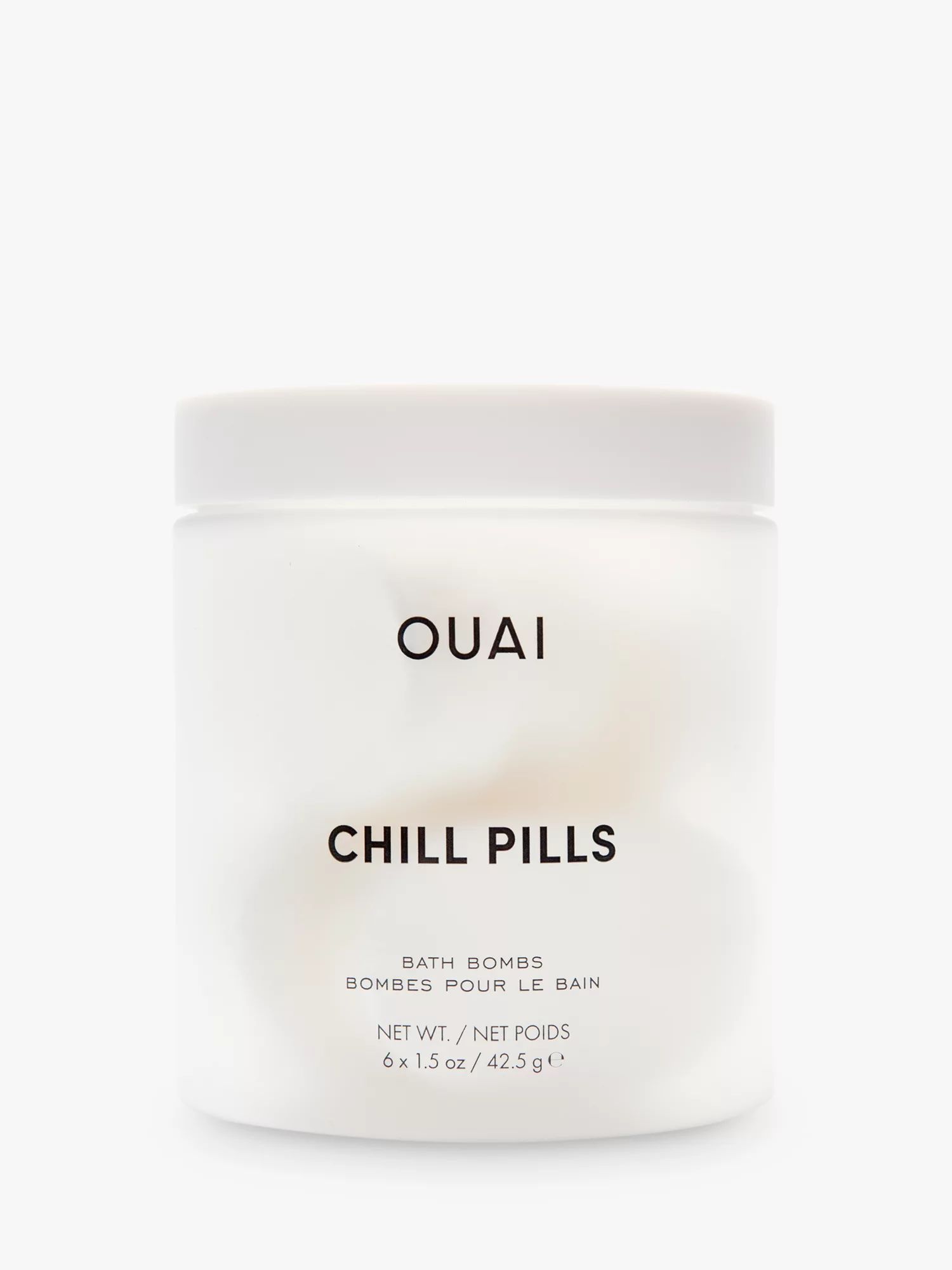 OUAI Chill Pills Bath Bombs, 6 x 42.5g | John Lewis (UK)