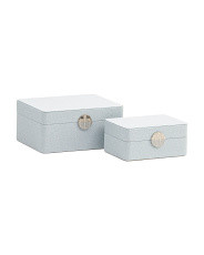 2pc Rounded Corner Decorative Boxes Set | Home | Marshalls | Marshalls