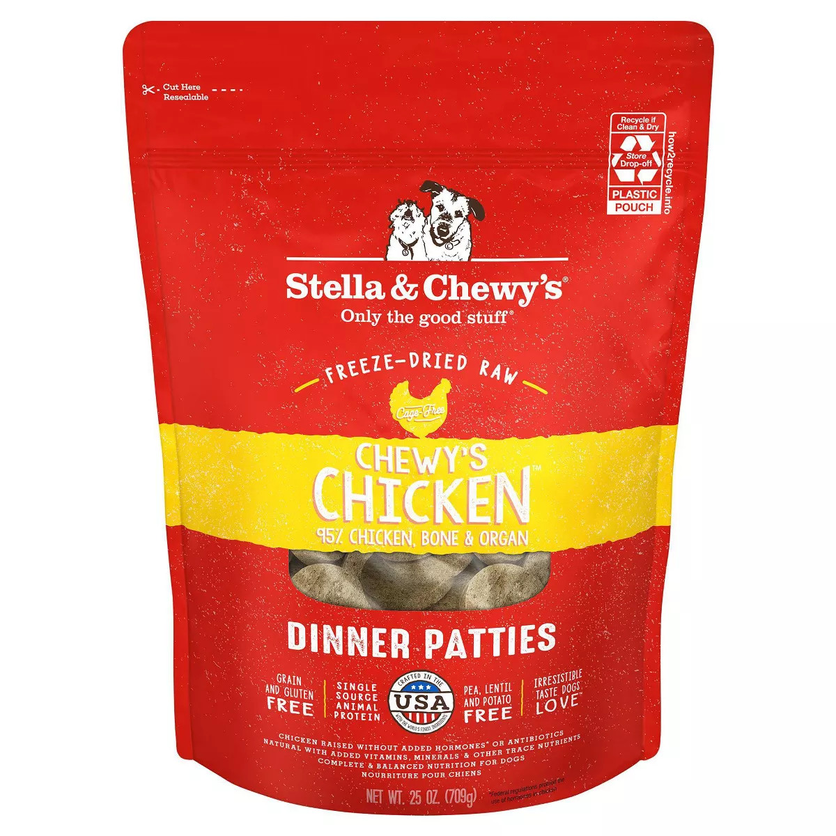 Stella & Chewy's Freeze-Dried Patties Dry Dog Food | Target