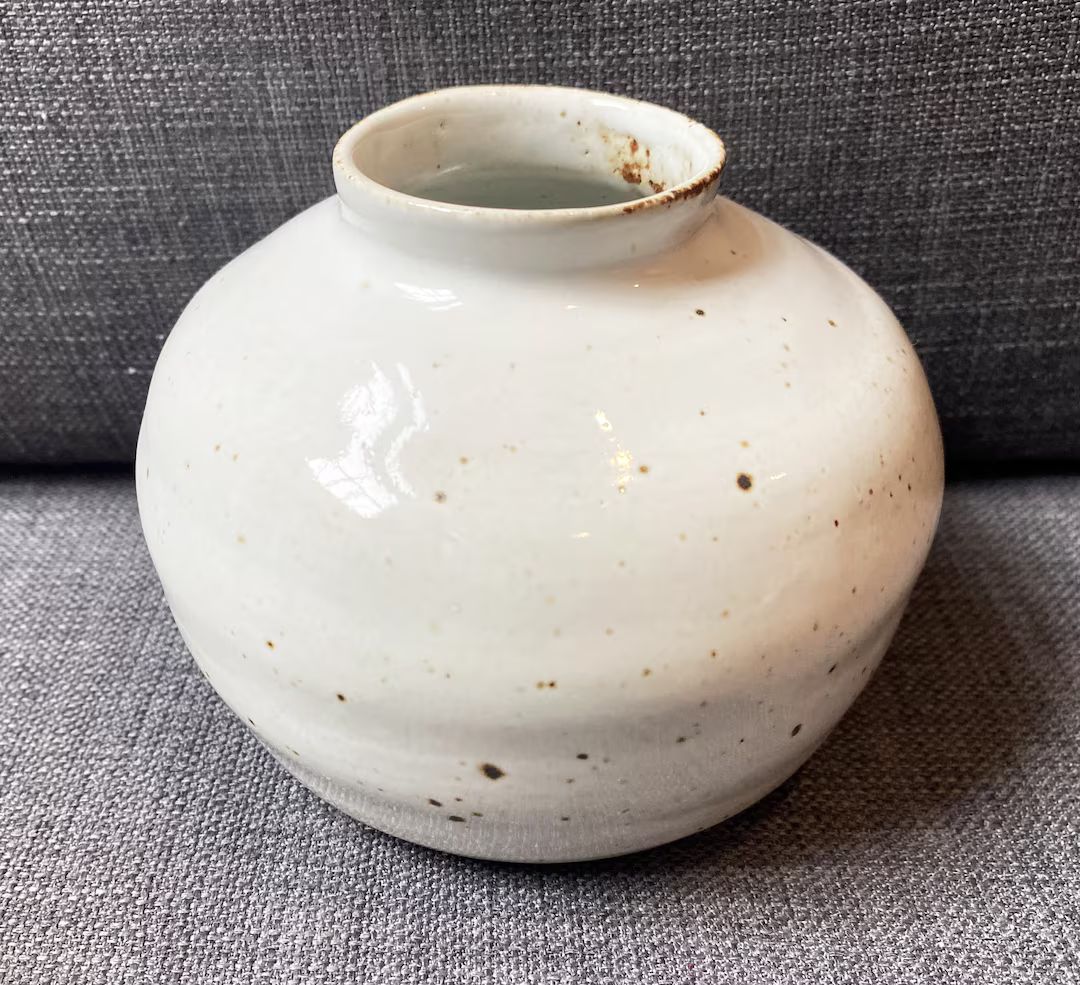 Modern Rustic Ceramic Vase - Etsy | Etsy (US)