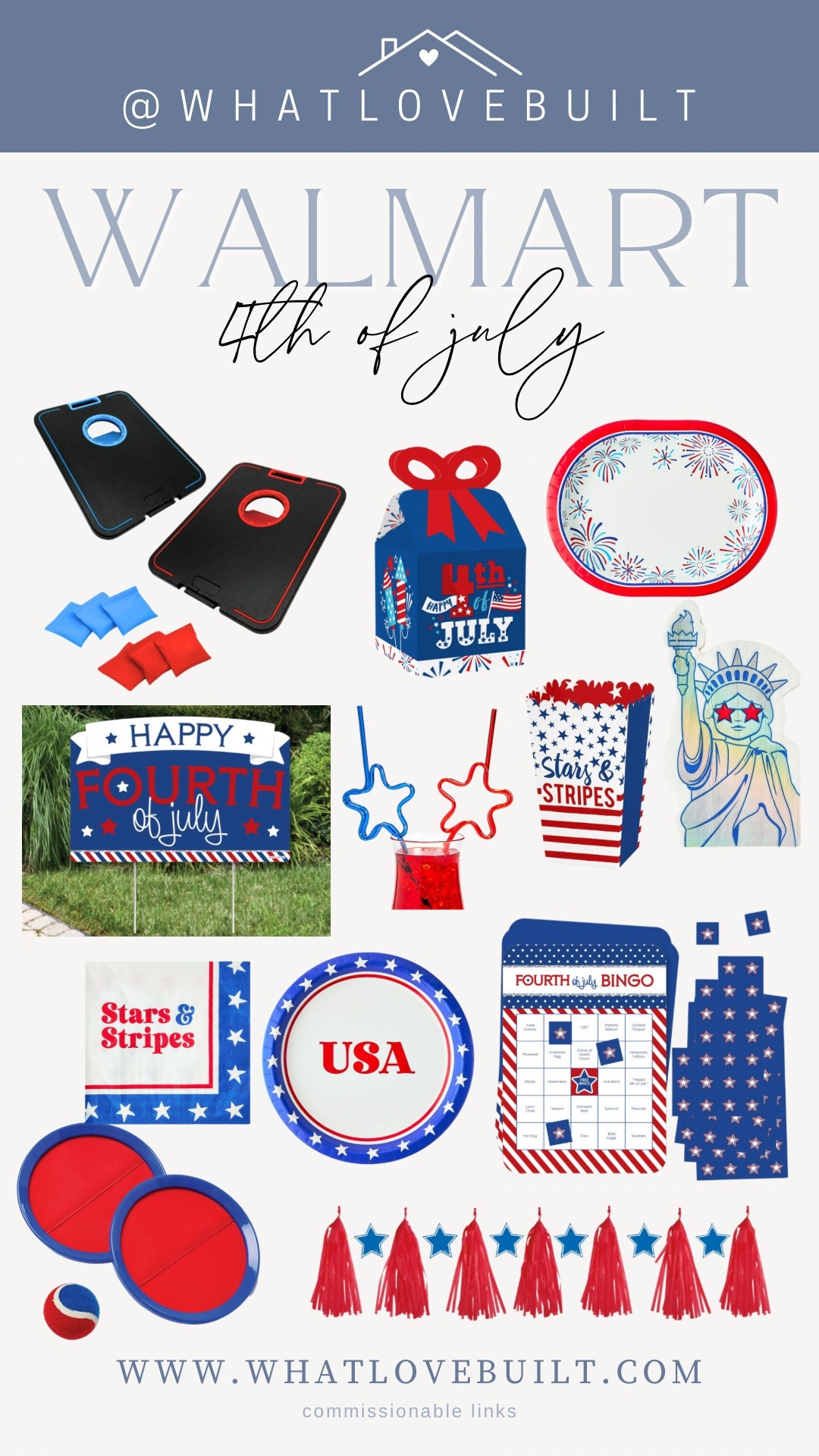 Walmart 4th of July 🇺🇸 parties, outdoor, home + more! 

#4thofjuly #july #usa #america #party #summer #holiday 

#LTKParties #LTKSummerEdit #LTKSeasonal
