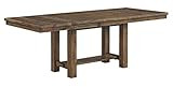 Signature Design by Ashley Moriville Farmhouse 36" Counter Height Dining Extension Table, Seats u... | Amazon (US)