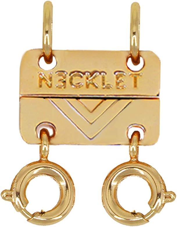 Necklet Double Layering Clasp | Amazon (US)