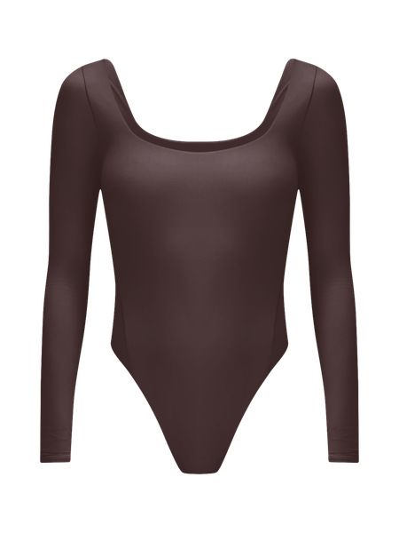 Wundermost Ultra-Soft Nulu Square-Neck Long-Sleeve Bodysuit | Lululemon (US)