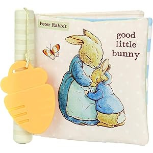 Beatrix Potter Peter Rabbit Soft Teether Book | Amazon (US)