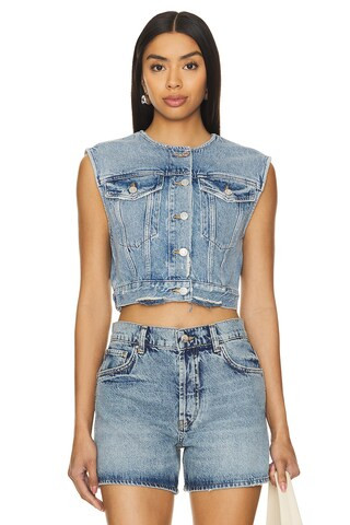 AGOLDE Leo Vest in Fray from Revolve.com | Revolve Clothing (Global)