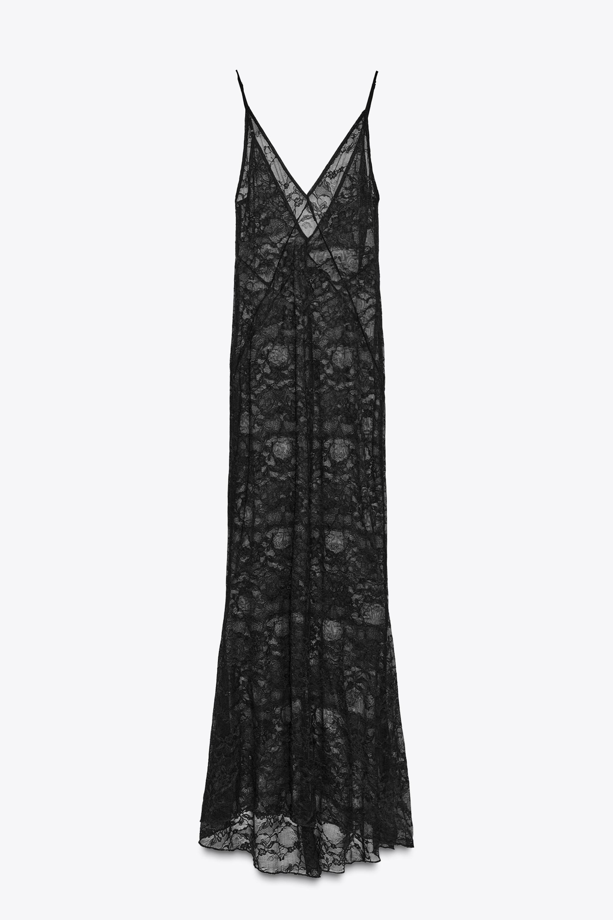 LONG LACE DRESS | Zara US