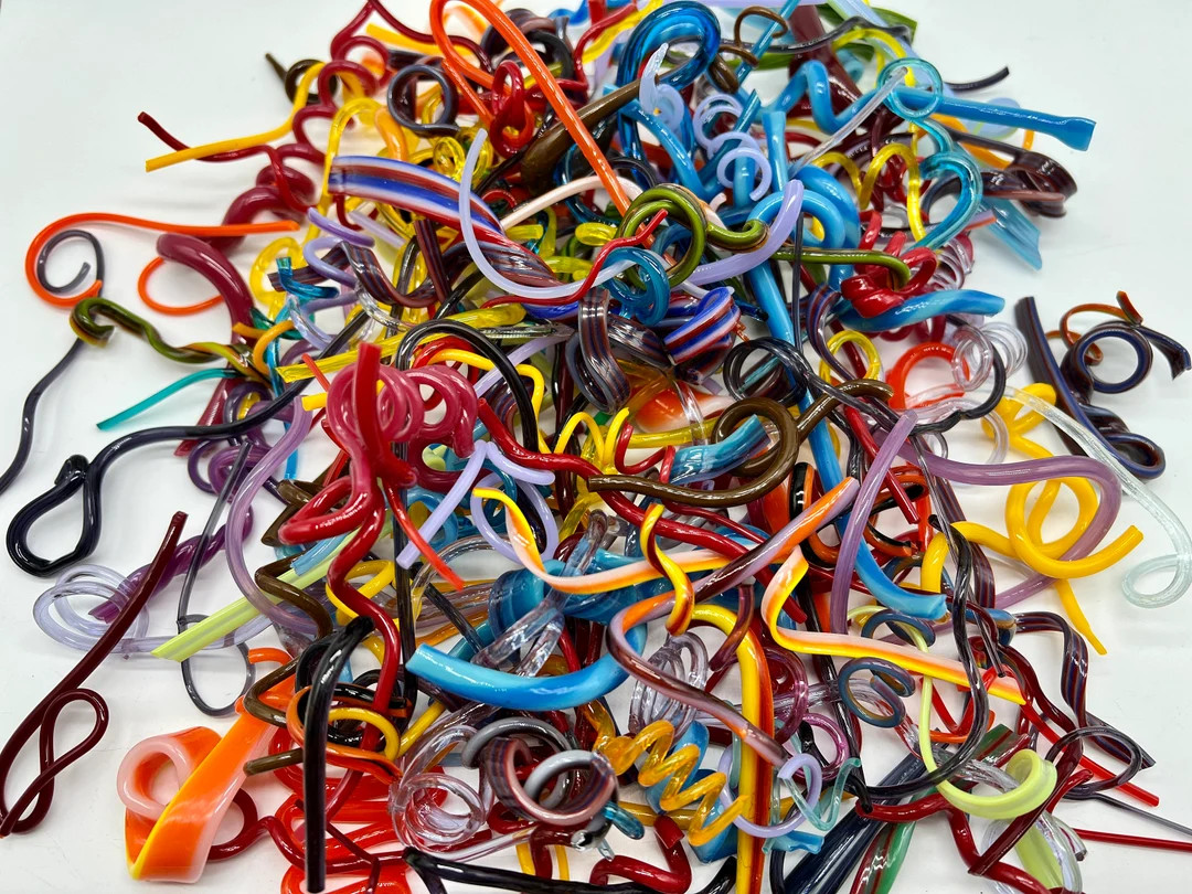 COE90 Rainbow Mystery Edition "just Us Curls" Vitrigraph Pack! 3 Oz Package! - Etsy | Etsy (US)