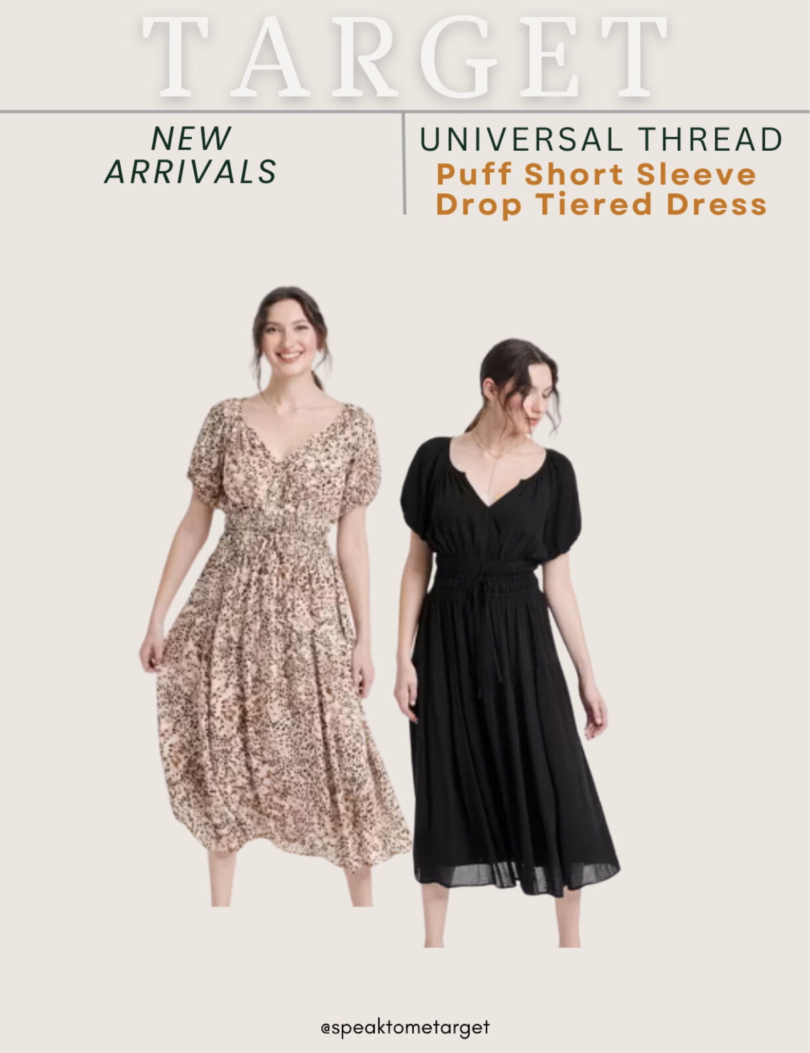 New at Target! Universal Thread puff short sleeve drop waist dress 

#LTKFindsUnder50 #LTKStyleTip