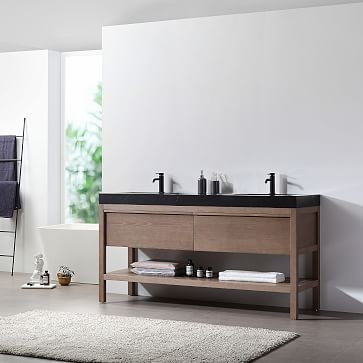 Glenn Double Bathroom Vanity (72") | West Elm (US)
