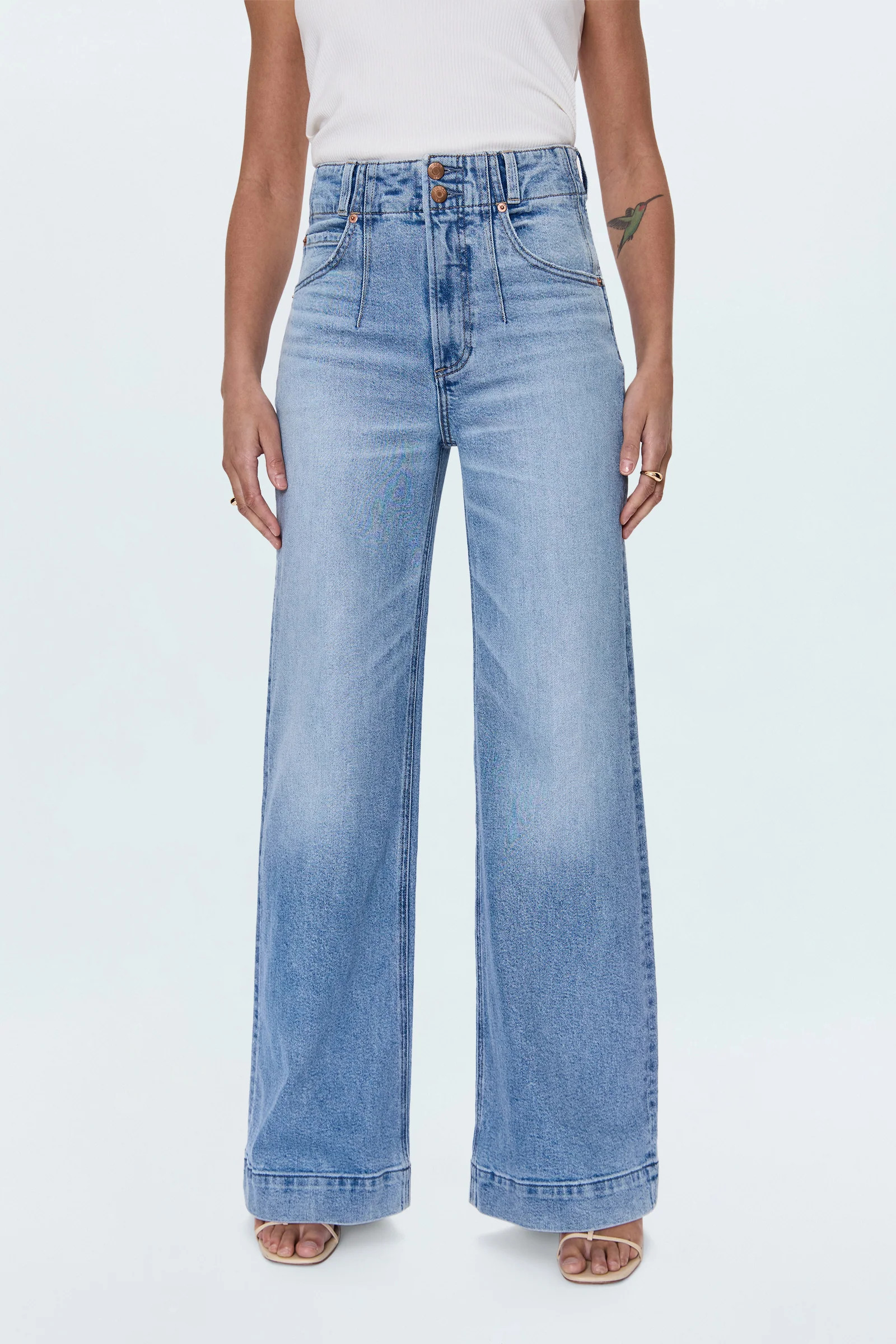 Lana High Rise Ultra Wide Leg Jean - Terrace | Pistola Denim