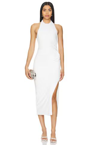 superdown x Bridget Iris Midi Dress in White from Revolve.com | Revolve Clothing (Global)