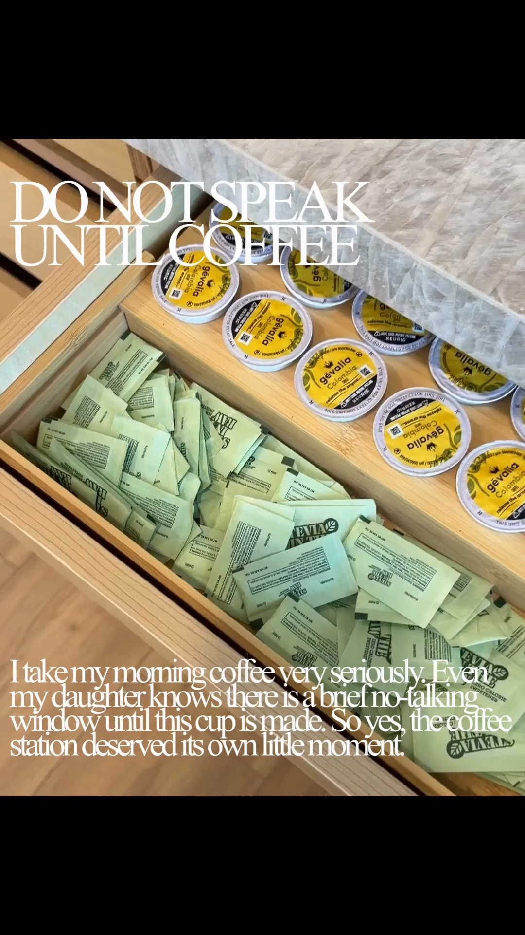 Scroll to shop! ✨ Coffee station essential.

Product: Expandable Bamboo K-Cup Organizer.

Desliza para comprar. ✨ Imprescindible para tu estación de café.

📲 Download the free LTK app & follow me @kirasfashionfinds to shop all my daily finds.

#LTKmorningroutine #LTKHome #LTKdayinmylife