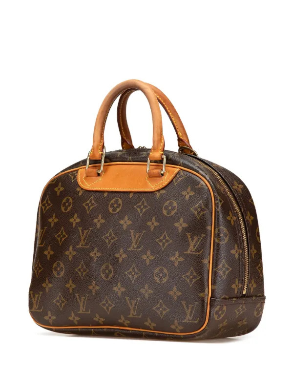 Louis Vuitton Pre-Owned 2004 Monogram Trouville Handbag | Brown | FARFETCH | Farfetch Global