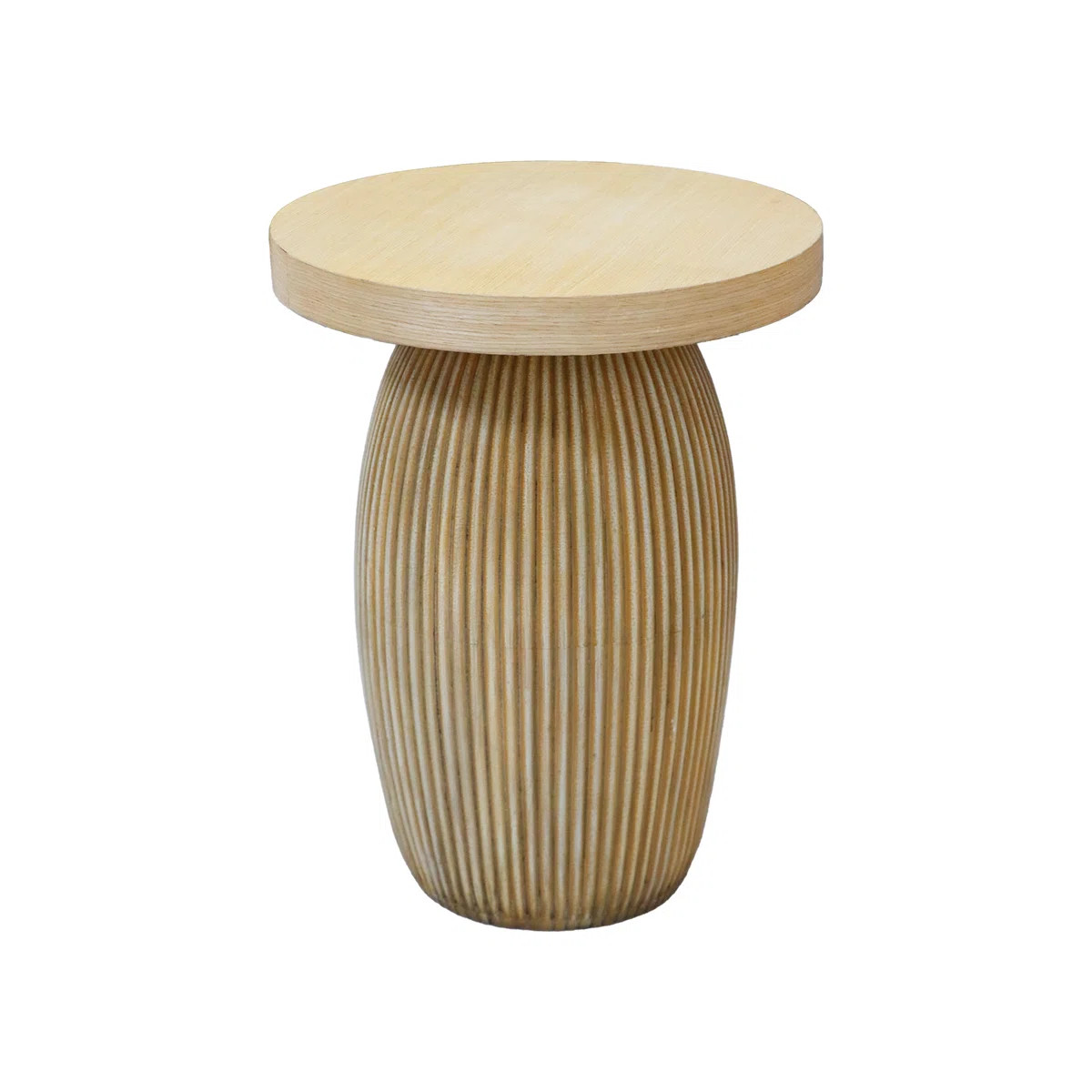 Millwood Pines Anraj 20.5'' tall Drum End Table & Reviews | Wayfair | Wayfair North America