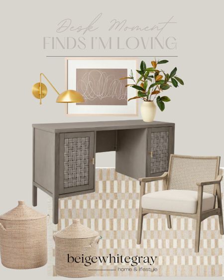 I’m loving this beautiful desk moment mostly styled with target! Beautiful for a writing nook or office! 

#LTKFind #LTKhome #LTKstyletip