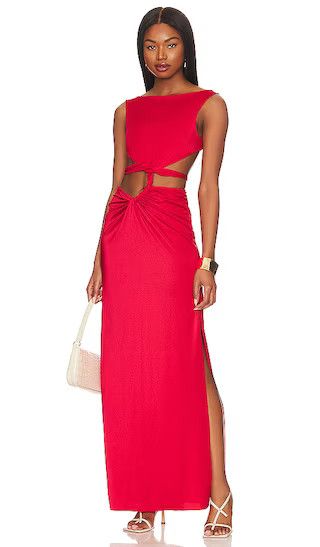 Ada Dress in Jandira | Red Cut Out Dress | Sexy Dress | Sexy Summer Dress | Sexy Outfits | Revolve Clothing (Global)