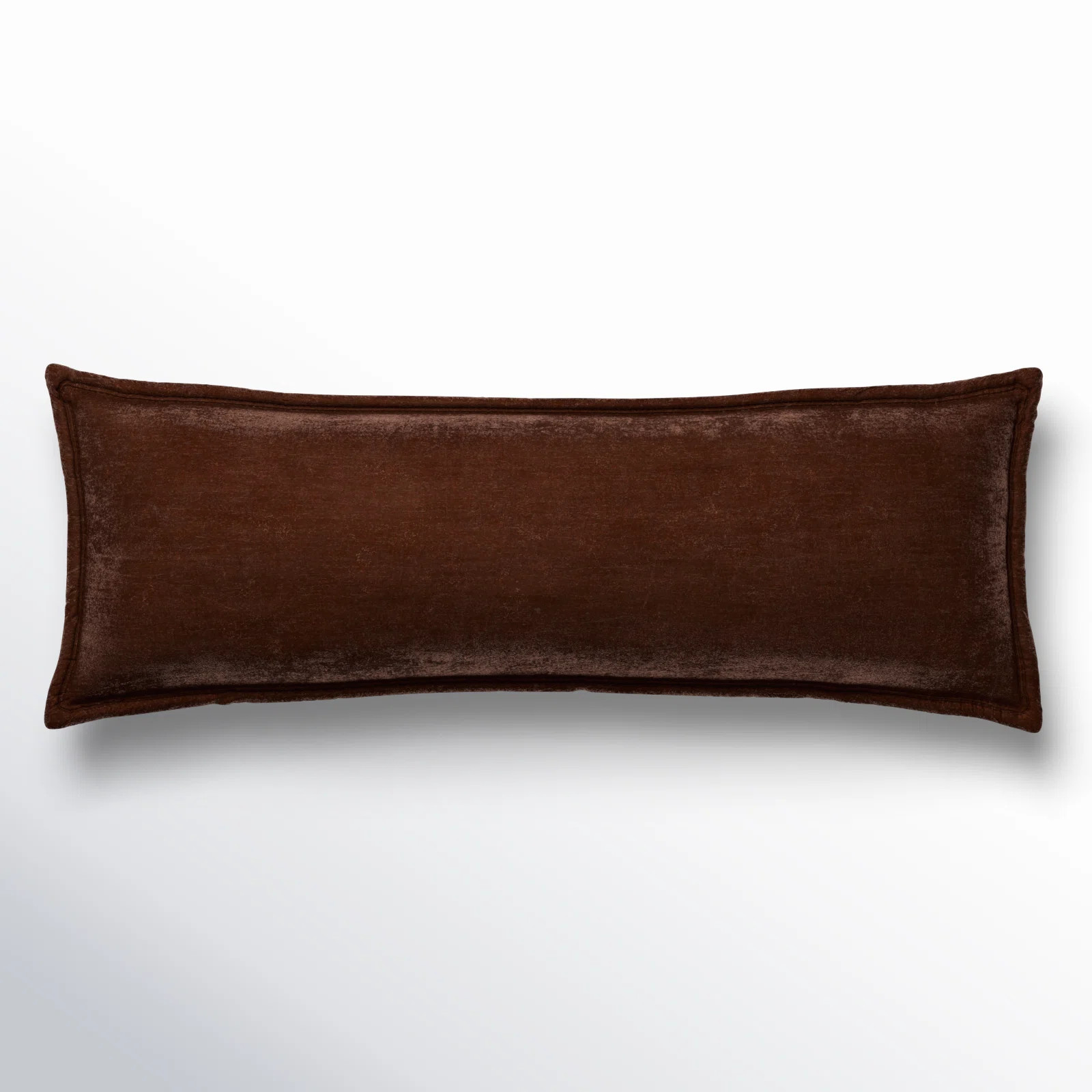 Stella Solid Faux Silk Crushed Velvet Romantic Western 14x42 inch Long Lumbar Pillow | Wayfair North America