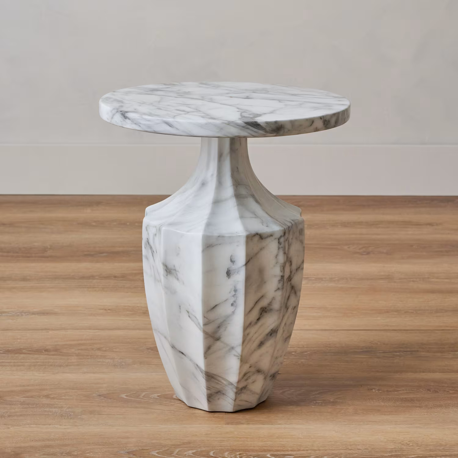 Fluted End Table | Magnolia