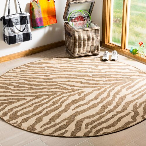 Linden Outdoor Rug, Cream/Beige | One Kings Lane