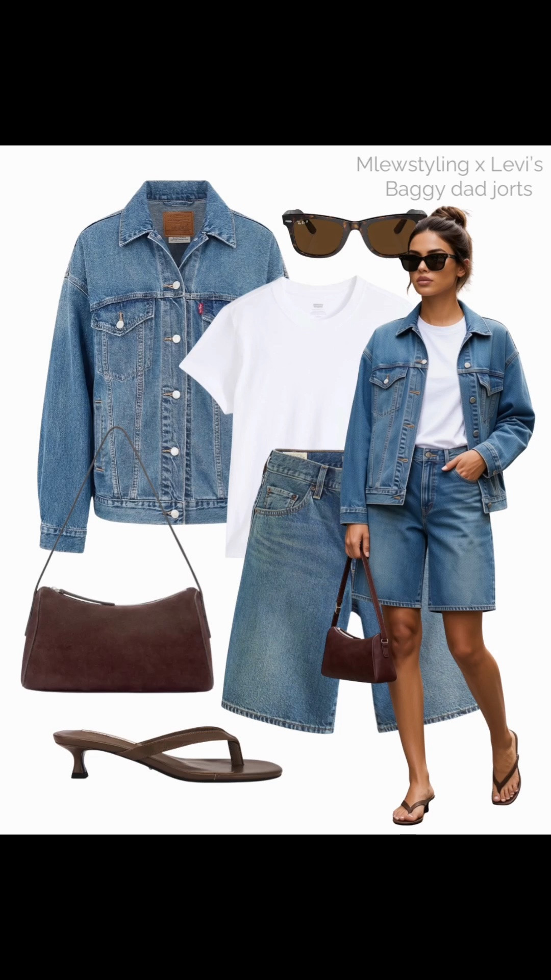 Double denim for early fall 🍁

@levis
#LevisLTKPartner
AD

late summer transitional outfit, Levi’s baggy dad jorts, oversized jean jacket, white tee, neutral fall outfit

#LTKfall #LTKcanada #LTKjeans