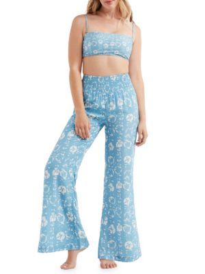 Hermoza Nora Wide Leg Cover Up Pants on SALE | Saks OFF 5TH | Saks Fifth Avenue OFF 5TH