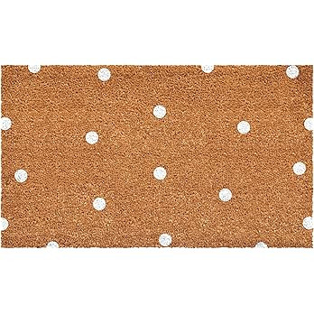 Calloway Mills 112182436 White Polka- Dots Doormat 24" x 36" | Amazon (US)