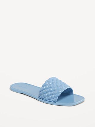 Quilted Jelly Slide Sandals | Old Navy (US)