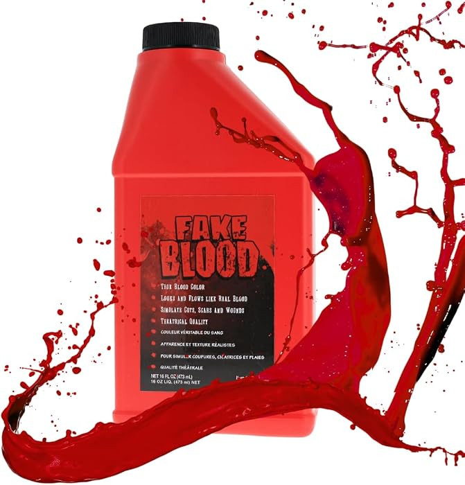 Fake Blood: True Blood Color, Looks & Flows Like Real Blood | Amazon (US)