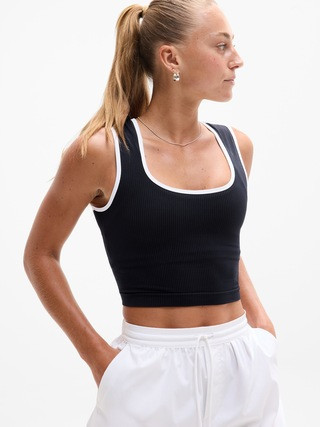 Renew Seamless Square Neck Crop Tank | Athleta