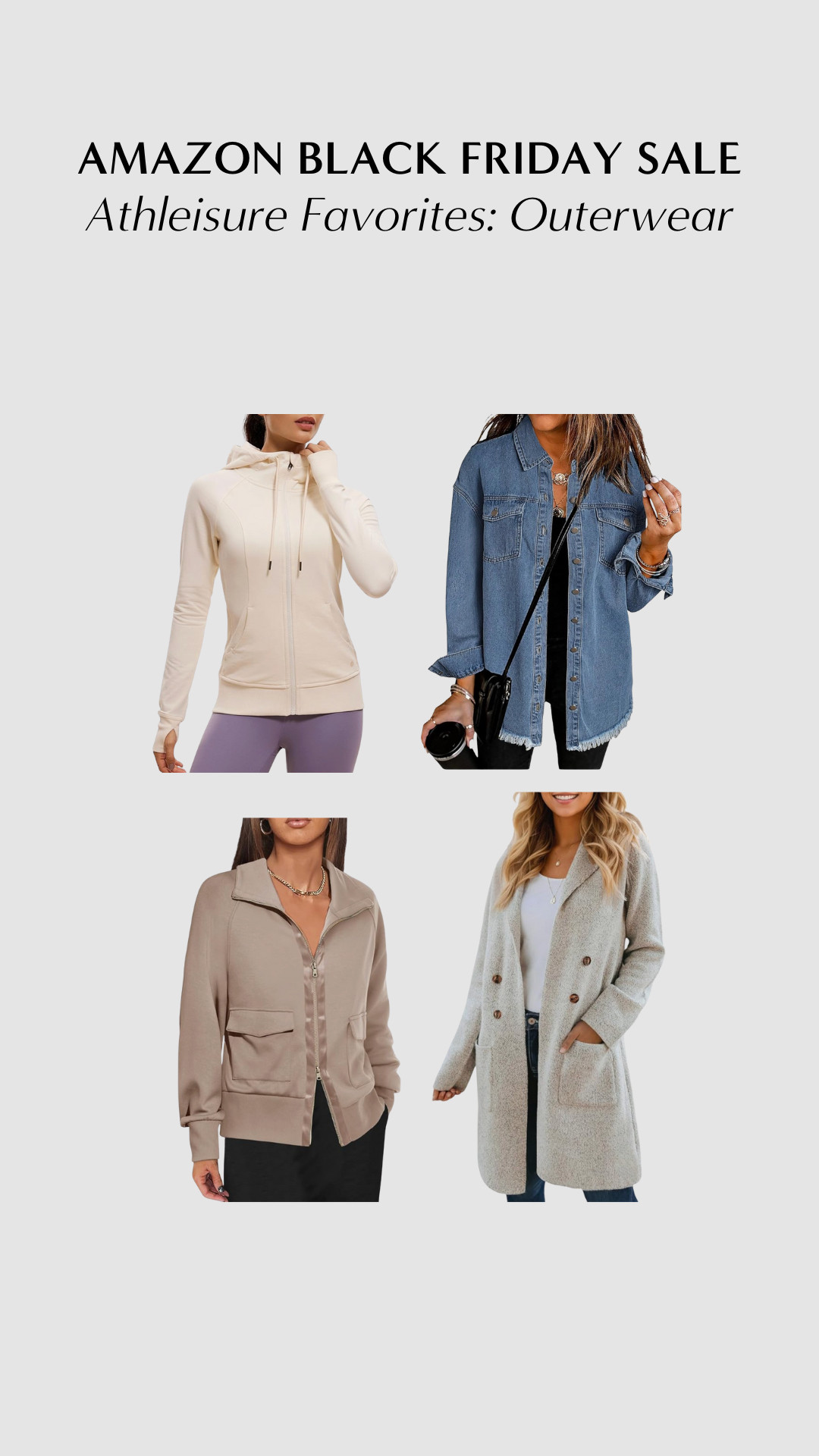 AMAZON STYLE: early Black Friday athleisure wardrobe staples on sale 🙌🏼 💫 sharing some favorites all on major early Black Friday sale on Amazon! 🔥🔥 #founditonamazon #ad #winterfavorites2025 @amazon 

 