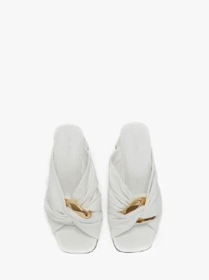 Chain Twist leather mules | JW Anderson