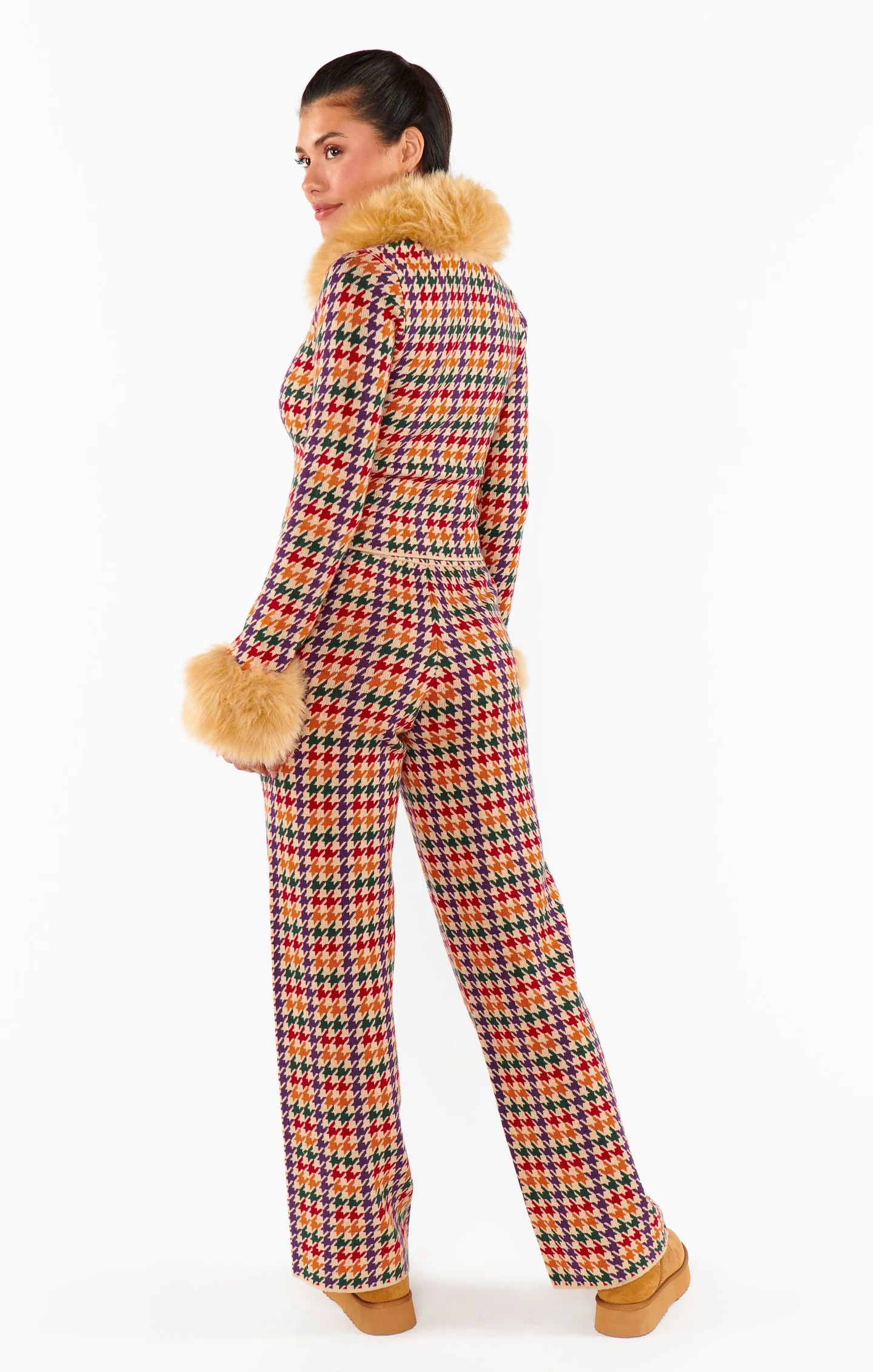 Zermatt Sweater Pant ~ Valley Houndstooth Knit | Show Me Your Mumu