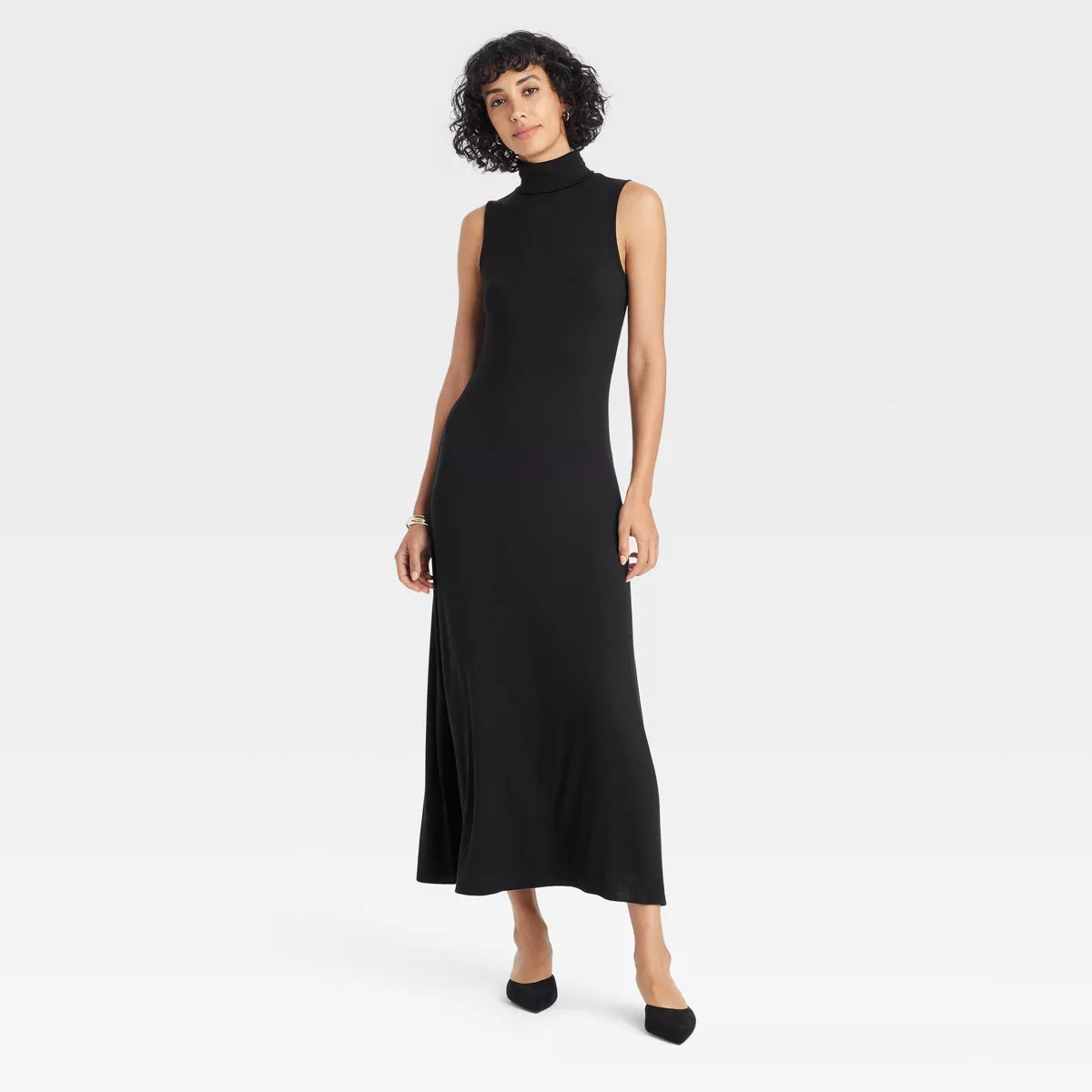 Women's Knit Midi Shift Dress - A New Day™ | Target