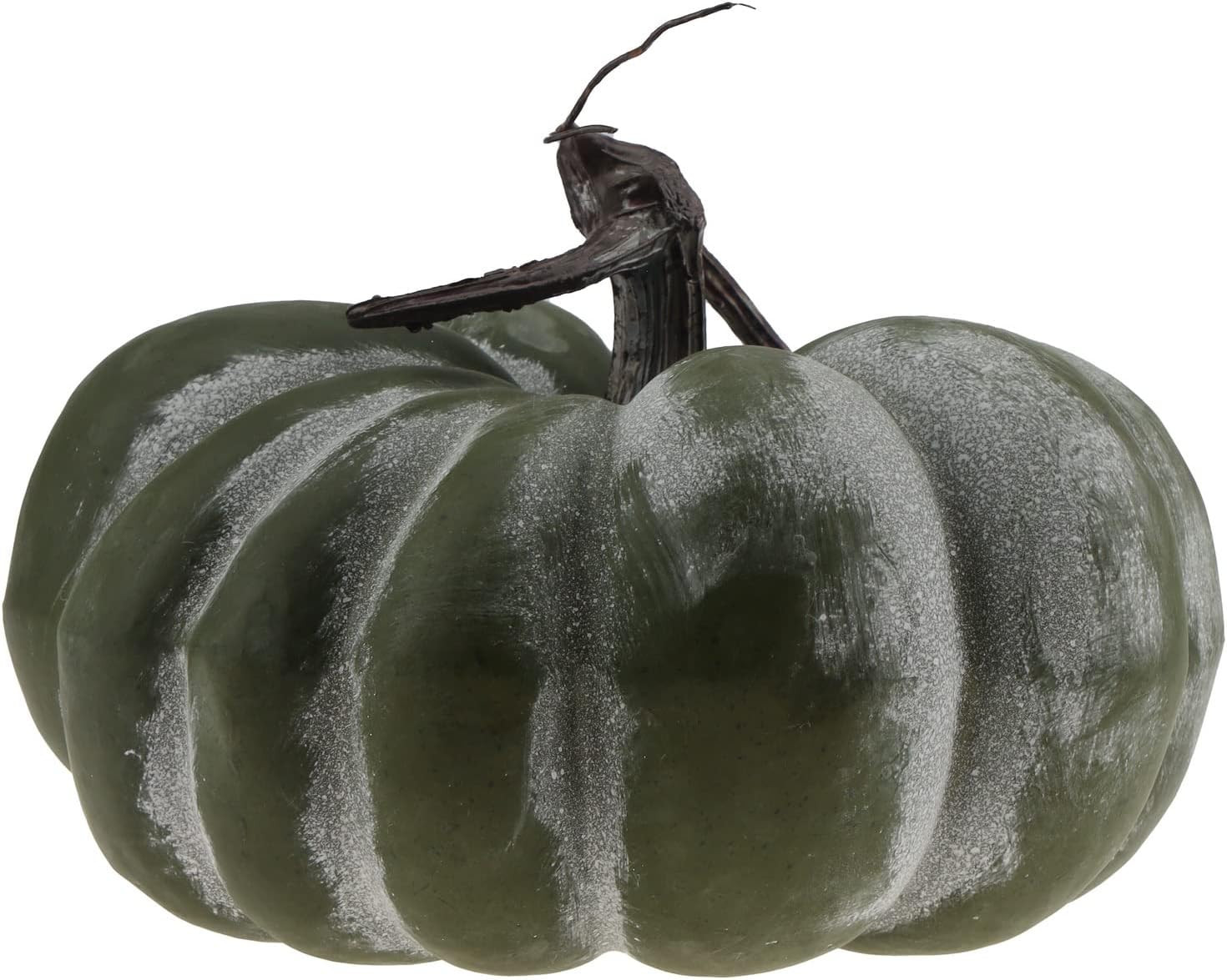 9.5 inch Fake Great Teal Pumpkin Halloween Decoration Artificial Crooked Cushaw for Outdoor Porch... | Amazon (US)