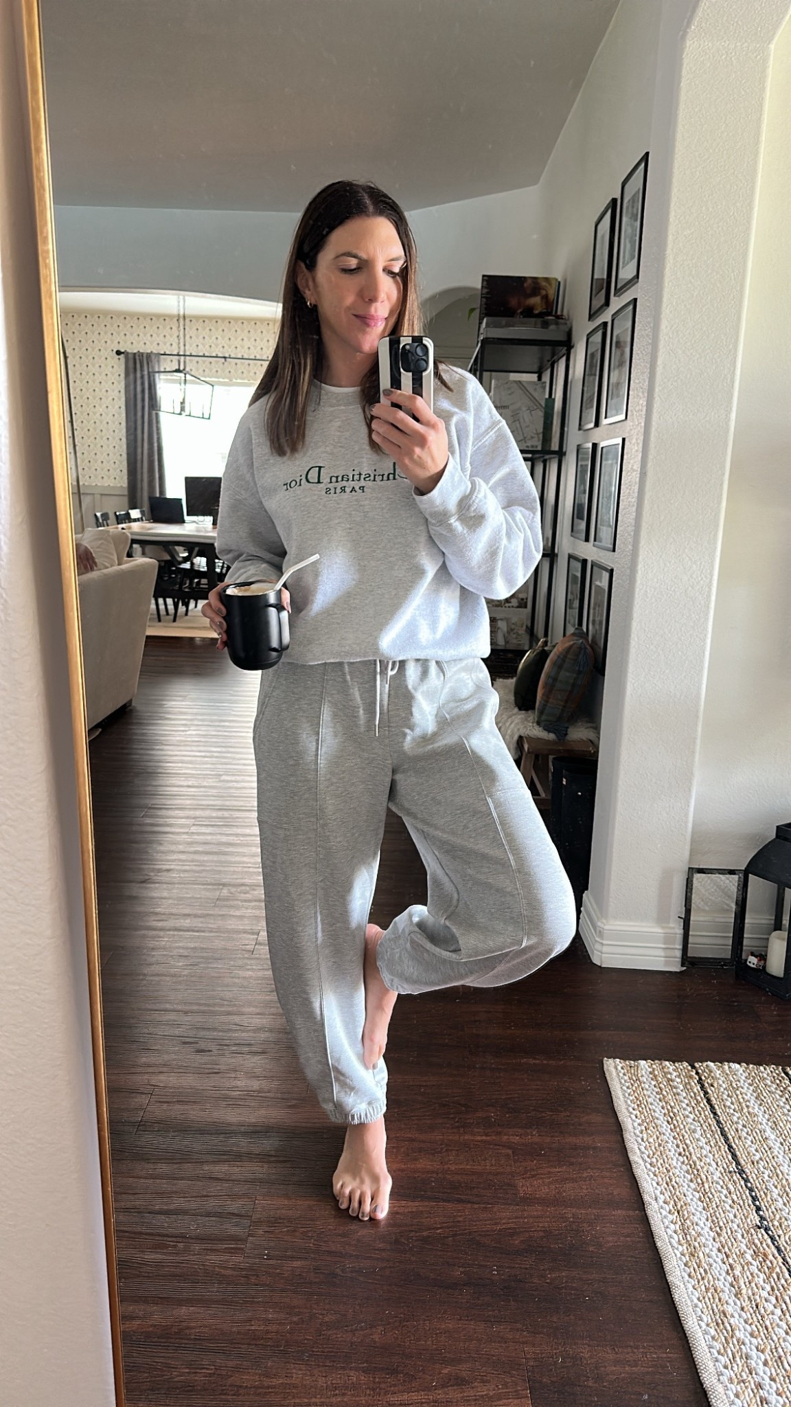 I’m chilly today so threw on my new scrub knit barrel sweats. Wearing the small and they run generously. Comes in black too. 

Walmart finds, comfy clothes, joggers, sweats, fall pants, Walmart fashion, weekend outfit 

#LTKStyleTip #LTKSaleAlert #LTKSeasonal