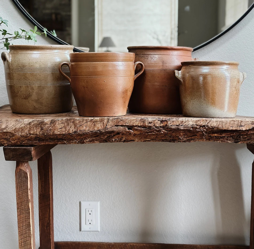 Large Antique French Confit Jars | Etsy (US)
