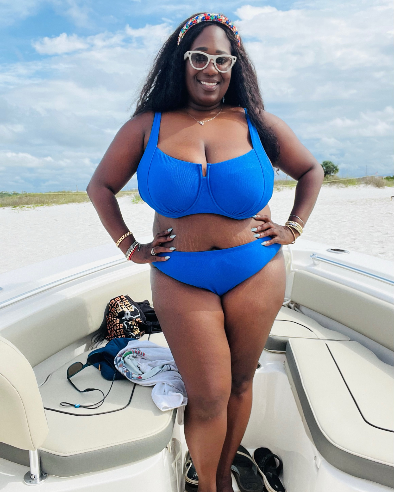 Ocean vibes and main character energy in this bold blue bikini from Target!

Supportive, sexy, and made for curves—this set proves you don’t have to choose between style and comfort. Add a little sunshine, a boat, and some sparkle, and you’ve got the perfect summer moment.

#LTKSwim #LTKStyleTip #LTKPlusSize