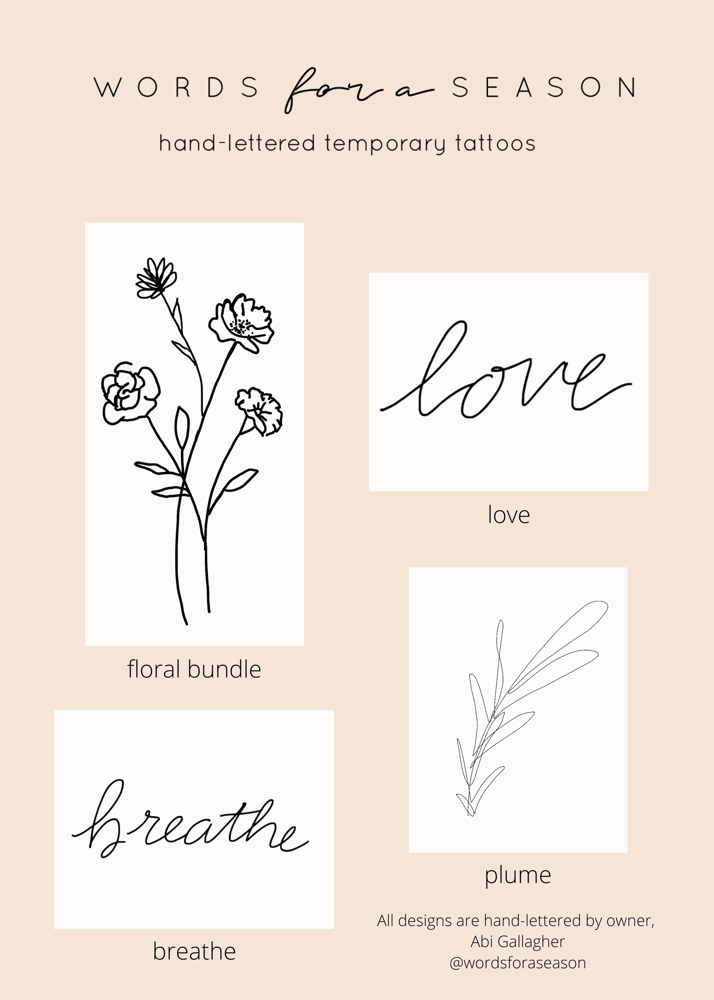 Floral Bundle | Words for a Season