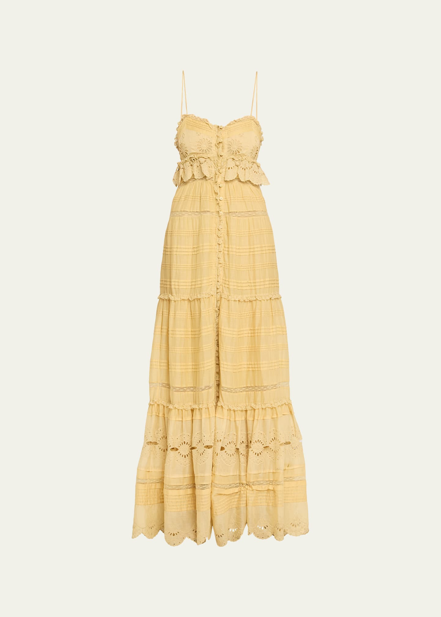 Etoile Isabel Marant Paule Sleeveless Tiered Maxi Dress | Bergdorf Goodman