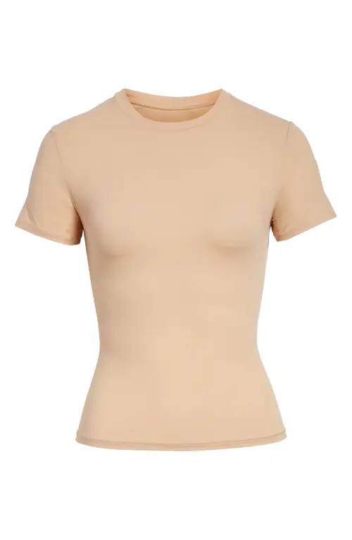 SKIMS Fits Everybody T-Shirt in Clay at Nordstrom, Size Medium | Nordstrom