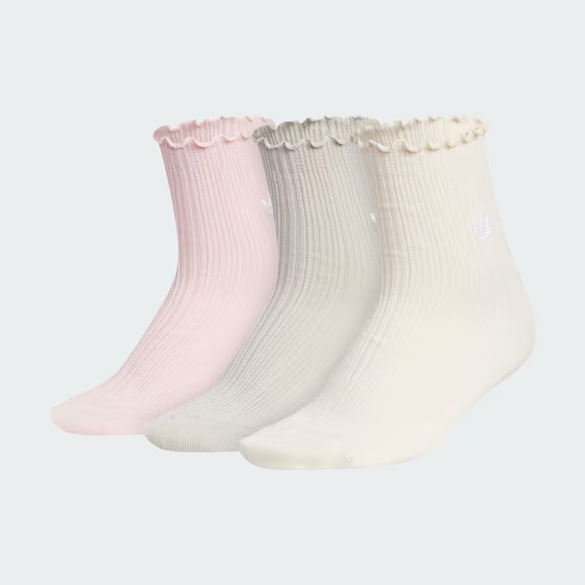 Unisex Originals Ruffle 3-Pack Quarter | adidas (US)